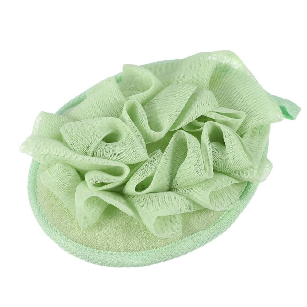 Body Shower Sponge Mesh Gloves for Exfoliating Body Green 6.69"x5.12"